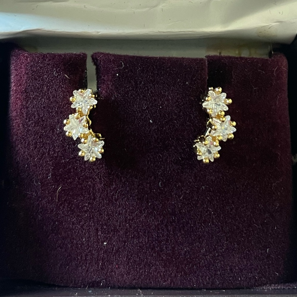 Star stud earrings
